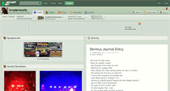 Desktop Screenshot of invaderaxelle.deviantart.com