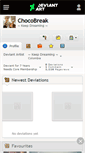 Mobile Screenshot of chocobreak.deviantart.com