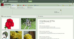 Desktop Screenshot of lulusweety.deviantart.com