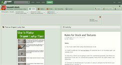 Desktop Screenshot of houseki-stock.deviantart.com