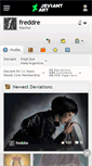 Mobile Screenshot of freddre.deviantart.com