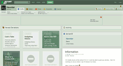 Desktop Screenshot of hawnter.deviantart.com