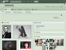 Tablet Screenshot of ibrahimerdal.deviantart.com