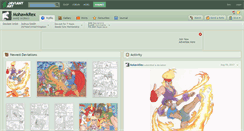 Desktop Screenshot of mohawkrex.deviantart.com