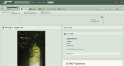 Desktop Screenshot of esperimenti.deviantart.com