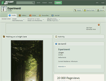 Tablet Screenshot of esperimenti.deviantart.com