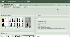 Desktop Screenshot of kibaxhinata-love.deviantart.com