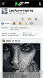 Mobile Screenshot of larafairie-inspired.deviantart.com