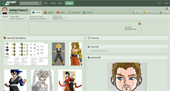 Desktop Screenshot of galianchaos21.deviantart.com