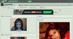 Desktop Screenshot of mscomicstar86.deviantart.com