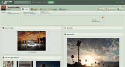 Desktop Screenshot of chuckbucket.deviantart.com
