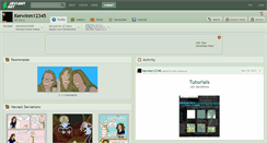 Desktop Screenshot of kerwinm12345.deviantart.com
