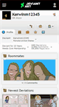 Mobile Screenshot of kerwinm12345.deviantart.com