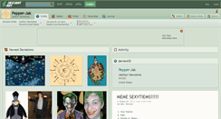 Desktop Screenshot of pepper-jak.deviantart.com
