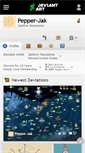 Mobile Screenshot of pepper-jak.deviantart.com