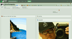 Desktop Screenshot of cr8tivephotography.deviantart.com