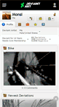 Mobile Screenshot of monsi.deviantart.com