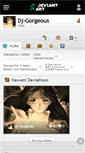 Mobile Screenshot of dj-gorgeous.deviantart.com