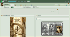 Desktop Screenshot of deusuum.deviantart.com