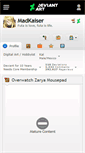 Mobile Screenshot of madkaiser.deviantart.com