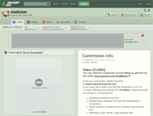 Tablet Screenshot of madkaiser.deviantart.com
