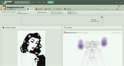 Desktop Screenshot of mangaanimelover.deviantart.com