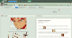 Desktop Screenshot of kyonic.deviantart.com