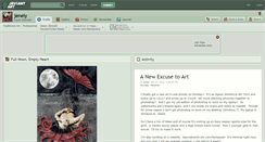 Desktop Screenshot of jenely.deviantart.com