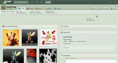 Desktop Screenshot of dackvirnig.deviantart.com