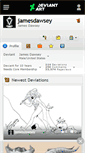 Mobile Screenshot of jamesdawsey.deviantart.com