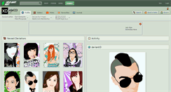 Desktop Screenshot of ejel23.deviantart.com