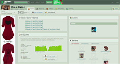 Desktop Screenshot of alice-x-claire.deviantart.com