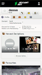 Mobile Screenshot of dasssas.deviantart.com