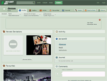 Tablet Screenshot of dasssas.deviantart.com