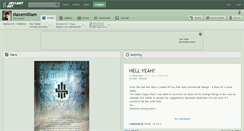 Desktop Screenshot of maxemilliam.deviantart.com