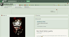 Desktop Screenshot of darkbecky-stock.deviantart.com
