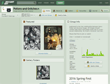 Tablet Screenshot of potions-and-snitches.deviantart.com