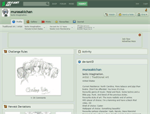 Tablet Screenshot of murasakichan.deviantart.com