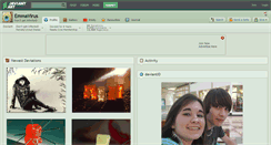 Desktop Screenshot of emmavirus.deviantart.com
