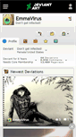 Mobile Screenshot of emmavirus.deviantart.com