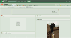 Desktop Screenshot of kittzykk.deviantart.com