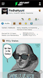 Mobile Screenshot of fedhanyuni.deviantart.com
