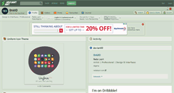 Desktop Screenshot of 0rax0.deviantart.com