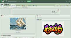 Desktop Screenshot of evoxemo.deviantart.com