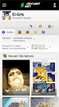Mobile Screenshot of el-gris.deviantart.com