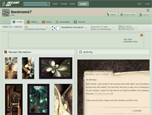 Tablet Screenshot of beesknees67.deviantart.com