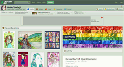 Desktop Screenshot of kimikotoudaiji.deviantart.com
