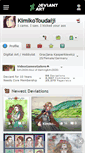 Mobile Screenshot of kimikotoudaiji.deviantart.com