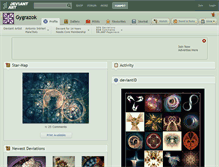 Tablet Screenshot of gygrazok.deviantart.com