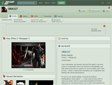 Tablet Screenshot of grm327.deviantart.com